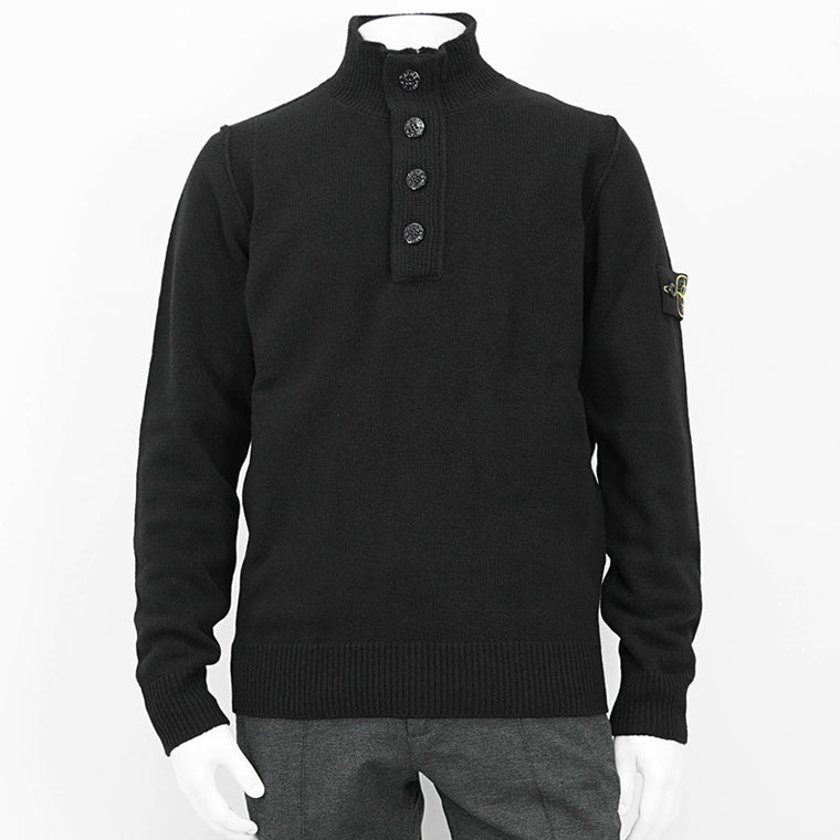 STONE ISLAND メンズ ニット 8115540A3 ブラック A0029