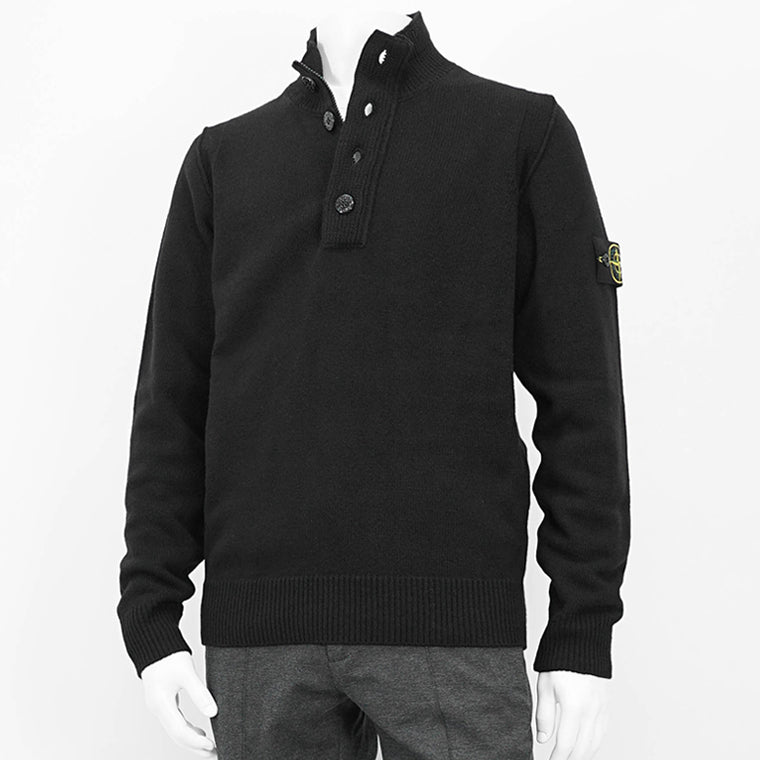 STONE ISLAND メンズ ニット 8115540A3 ブラック A0029