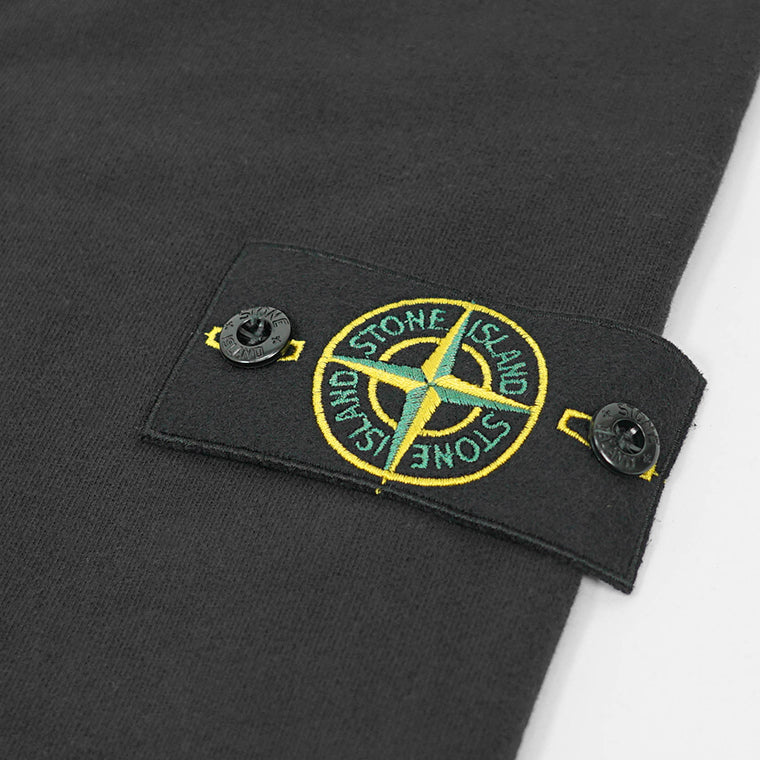 STONE ISLAND メンズ スウェットパンツ 811560920 ブラック V0029