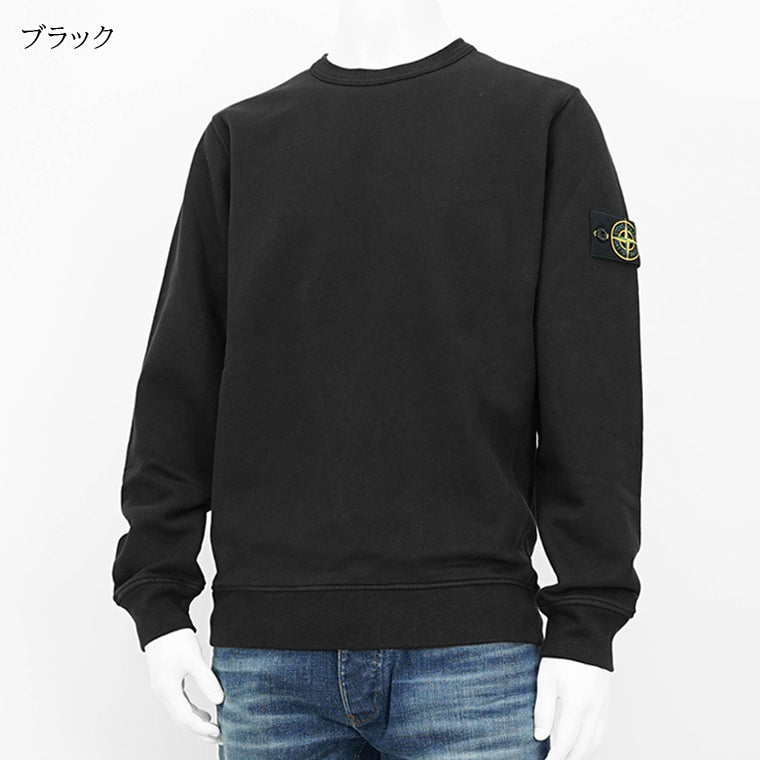 ストーンアイランドスウェット ブラックM ストーンアイランド STONE ISLAND メンズ スウェットシャツ ブラック