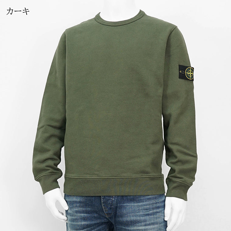 STONE  カーキスウェット ストーンアイランド STONE ISLAND メンズ スウェットシャツ ブラック