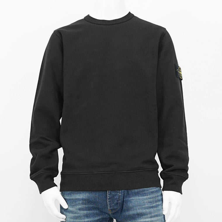 ストーンアイランド STONE ISLAND メンズ スウェットシャツ ブラック