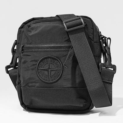 STONE ISLAND メンズ ショルダーバッグ 811590876 ブラック V0029