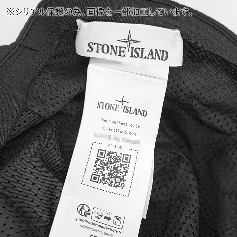 STONE ISLAND メンズ レディース キャップ 811599576 BLACK ブラック A0029