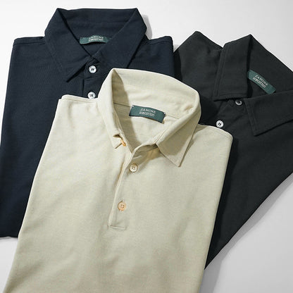 ZANONE メンズ ポロシャツ SLIM FIT ICECOTTON POLO SHIRT 815109 ZG380 3カラー