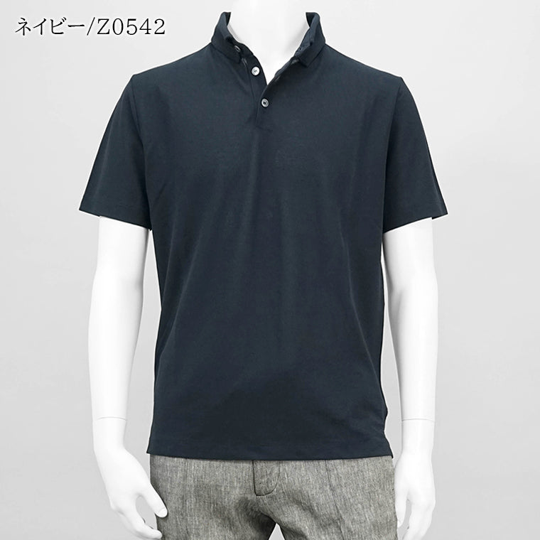 ZANONE メンズ ポロシャツ SLIM FIT ICECOTTON POLO SHIRT 815109 ZG380 3カラー