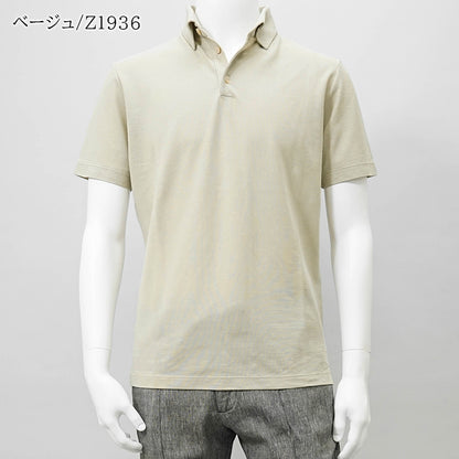 ZANONE メンズ ポロシャツ SLIM FIT ICECOTTON POLO SHIRT 815109 ZG380 3カラー