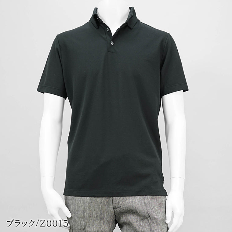 【SUMMER FINAL SALE】 ZANONE メンズ ポロシャツ SLIM FIT ICECOTTON POLO SHIRT 815159 ZG380 6カラー