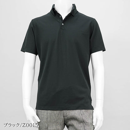 【SUMMER FINAL SALE】 ZANONE メンズ ポロシャツ SLIM FIT ICECOTTON POLO SHIRT 815159 ZG380 6カラー