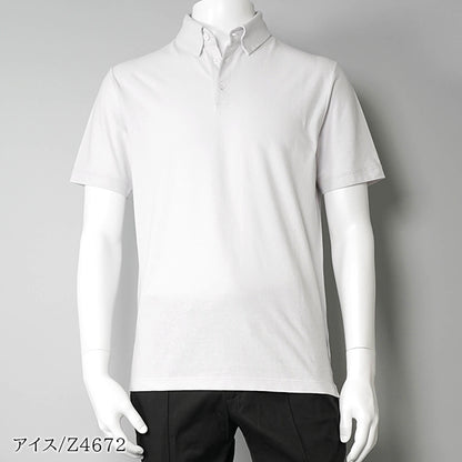 【SUMMER FINAL SALE】 ZANONE メンズ ポロシャツ SLIM FIT ICECOTTON POLO SHIRT 815159 ZG380 6カラー