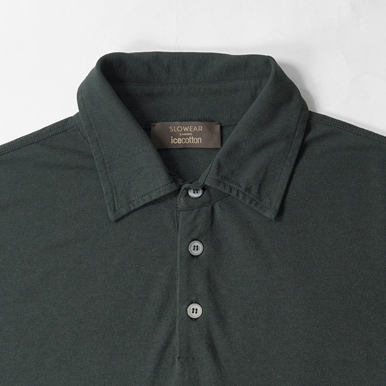 【SUMMER FINAL SALE】 ZANONE メンズ ポロシャツ SLIM FIT ICECOTTON POLO SHIRT 815159 ZG380 6カラー