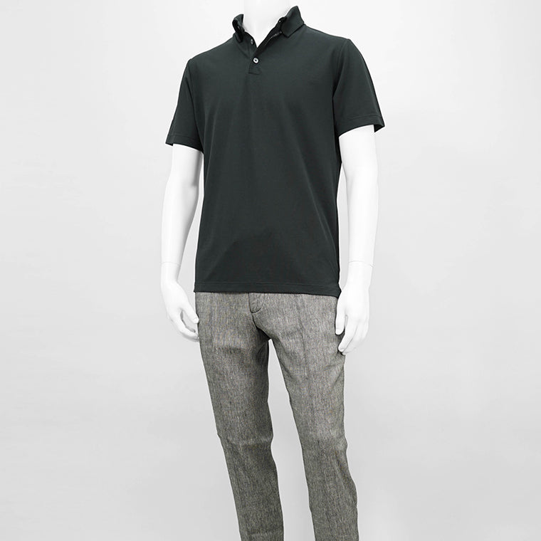 【SUMMER FINAL SALE】 ZANONE メンズ ポロシャツ SLIM FIT ICECOTTON POLO SHIRT 815159 ZG380 6カラー