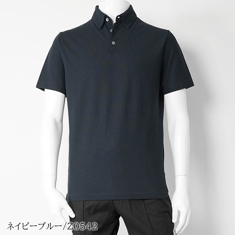 【SUMMER FINAL SALE】 ZANONE メンズ ポロシャツ SLIM FIT ICECOTTON POLO SHIRT 815159 ZG380 6カラー