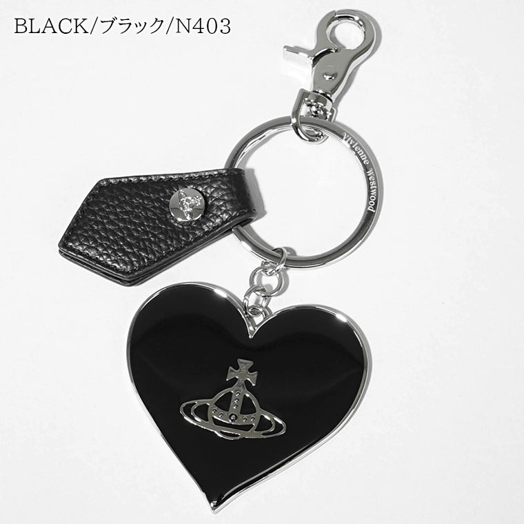 Vivienne Westwood レディース メンズ キーリング MIRROR HEART ORB 8203011WU OM0014 2カラー