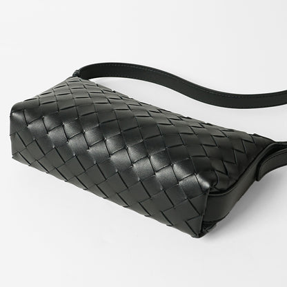 BOTTEGA VENETA メンズ ショルダーバッグ TRAVELER PHONE POUCH 844018 V2HL0 BLACK SILVER ブラック 8803