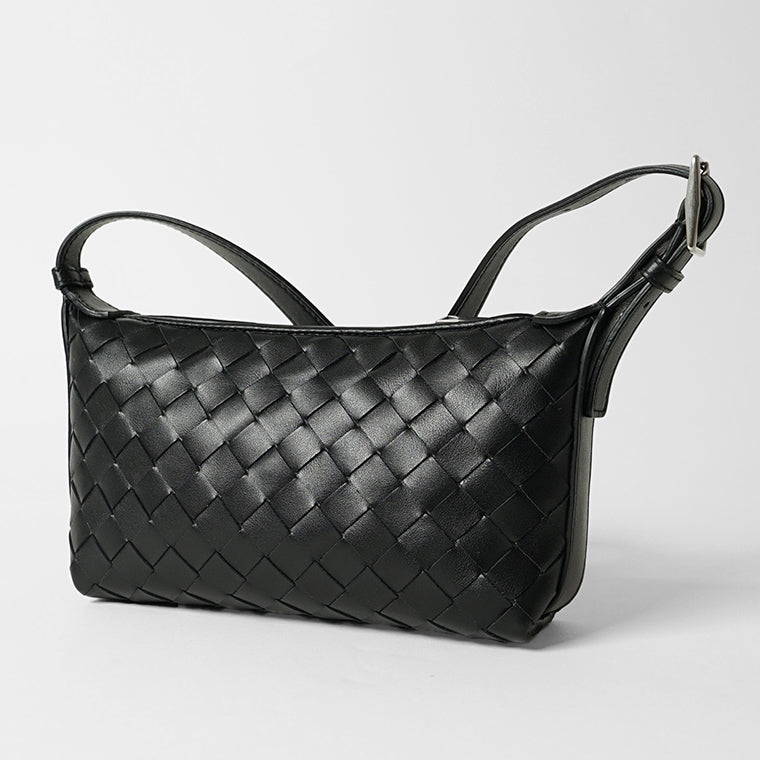 BOTTEGA VENETA メンズ ショルダーバッグ TRAVELER PHONE POUCH 844018 V2HL0 BLACK SILVER ブラック 8803