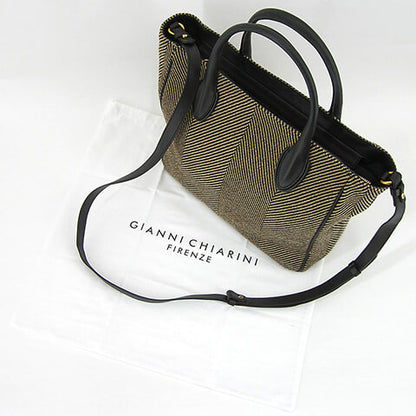 GIANNI CHIARINI レディース ショルダーバッグ CYNDI BS8771 SPIGA PL VAR.NERO 10313