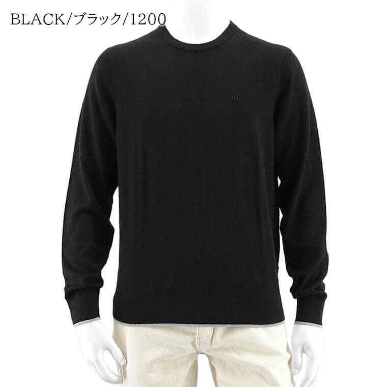 ARMANI EXCHANGE メンズ ニット 8NZM6A ZM1HZ 3カラー