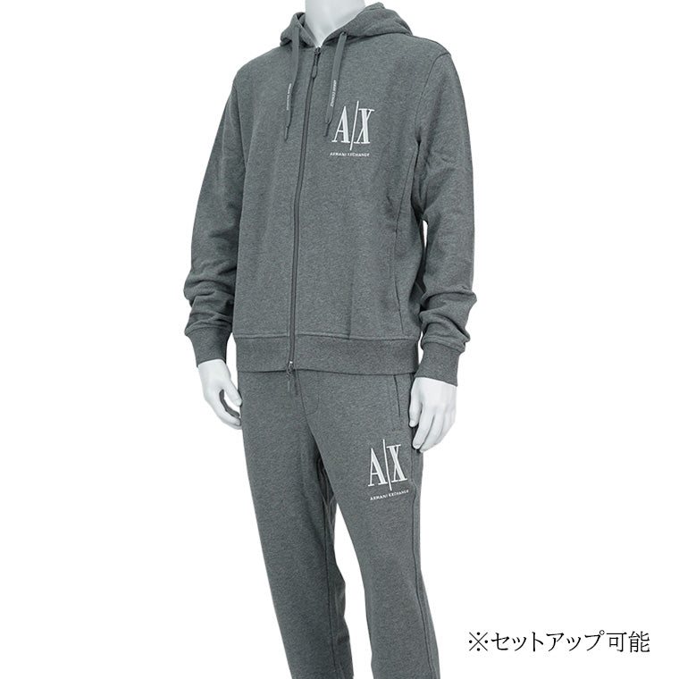 ARMANI EXCHANGE メンズ ジップアップパーカー 8NZMPP ZJ1ZZ 2カラー