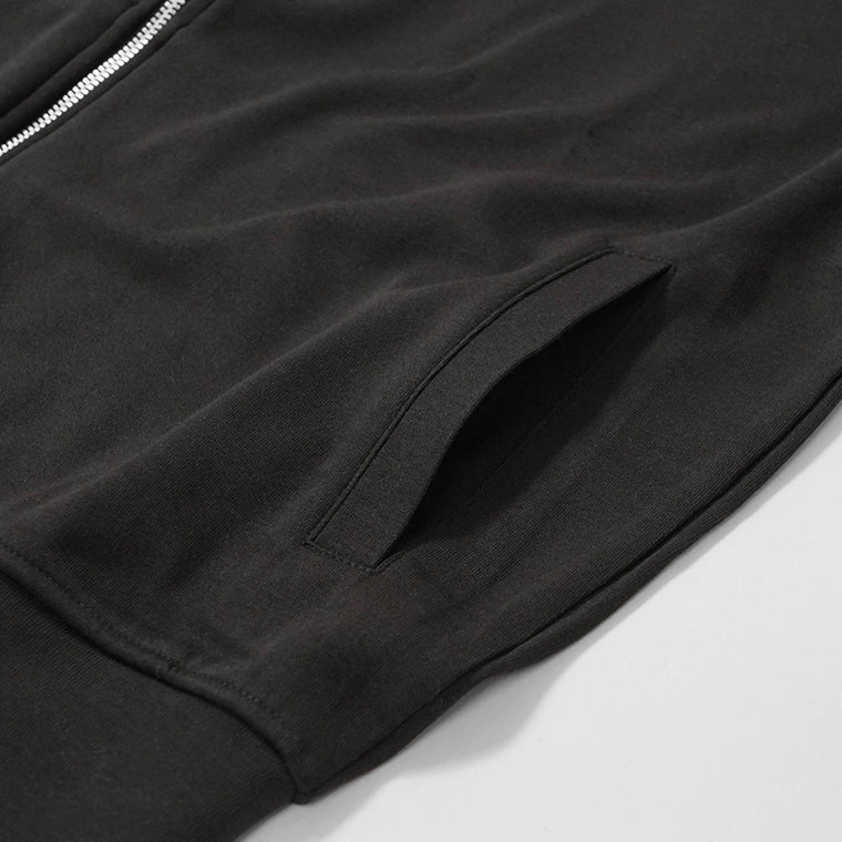 ARMANI EXCHANGE メンズ ジップアップパーカー 8NZMSH Z9N1Z BLACK ブラック 1200