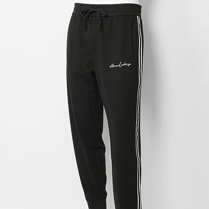 ARMANI EXCHANGE メンズ スウェットパンツ 8NZPSG Z9N1Z BLACK ブラック 1200