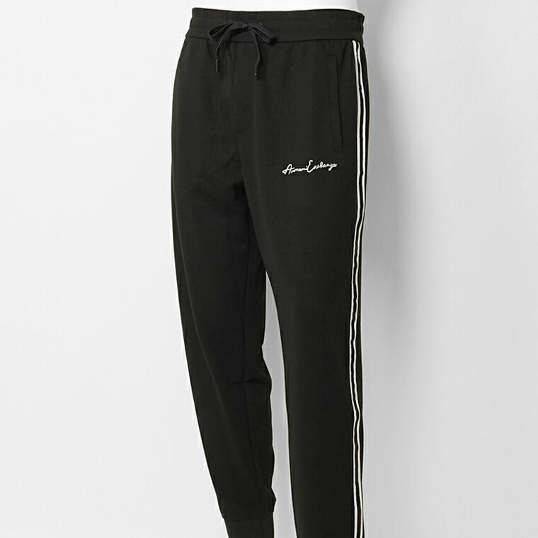 ARMANI EXCHANGE メンズ ジップアップパーカー 8NZMSH Z9N1Z BLACK ブラック 1200