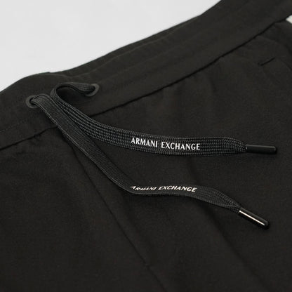 ARMANI EXCHANGE メンズ スウェットパンツ 8NZPSG Z9N1Z BLACK ブラック 1200