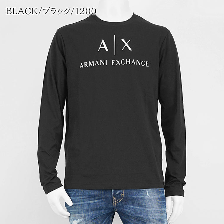 ARMANI EXCHANGE メンズ 長袖Tシャツ 8NZTCH Z8H4Z 2カラー