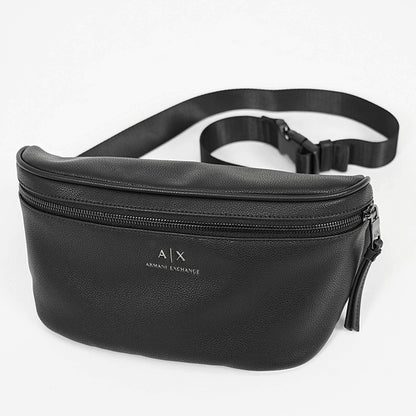 ARMANI EXCHANGE メンズ レディース ベルトバッグ 952398 CC830 BLACK ブラック 00020