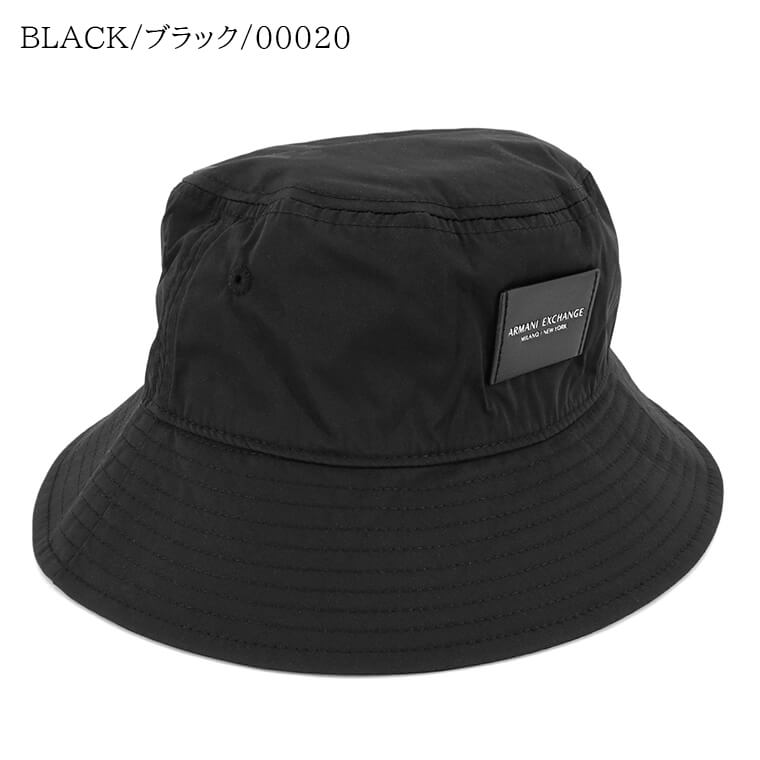 ARMANI EXCHANGE メンズ レディース バケットハット 954705 3F118 2カラー