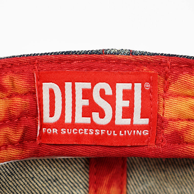 DIESEL メンズ レディース キャップ C SEYMON A06467 0DGAV デニムブルー 01