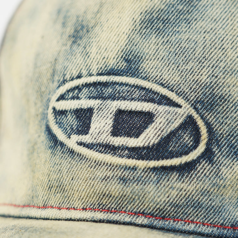DIESEL メンズ レディース キャップ C SEYMON A06467 0DGAV デニムブルー 01