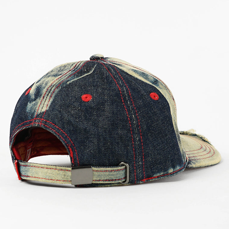 DIESEL メンズ レディース キャップ C SEYMON A06467 0DGAV デニムブルー 01