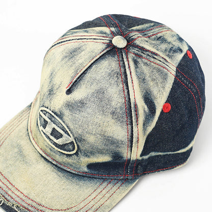 DIESEL メンズ レディース キャップ C SEYMON A06467 0DGAV デニムブルー 01