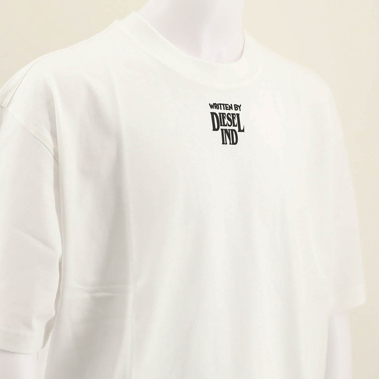 【SUMMER FINAL SALE】 DIESEL メンズ Tシャツ T WASH G3 A08640 0BEAF オフホワイト 141