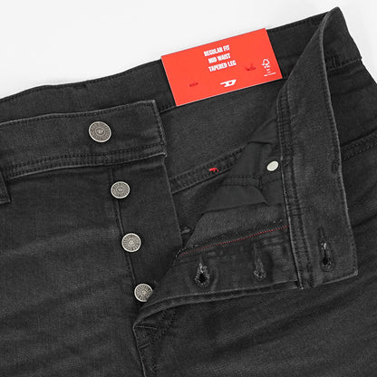 DIESEL メンズ ジーンズ 2023 D FINITIVE A10230 0KIAJ ウォッシュブラック 02