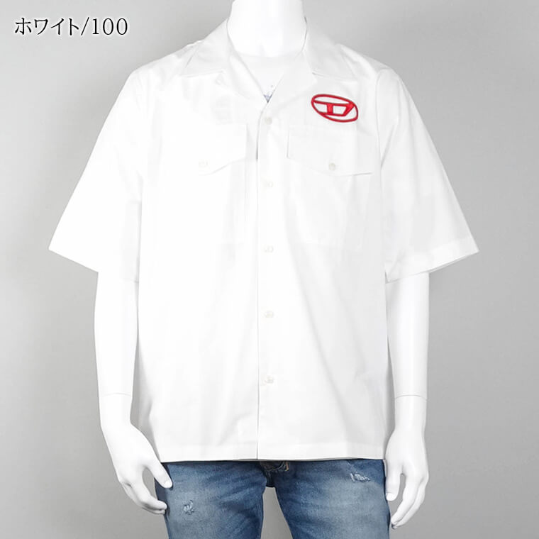 DIESEL メンズ 半袖シャツ S MAC 22 B A10680 0PCAL 3カラー