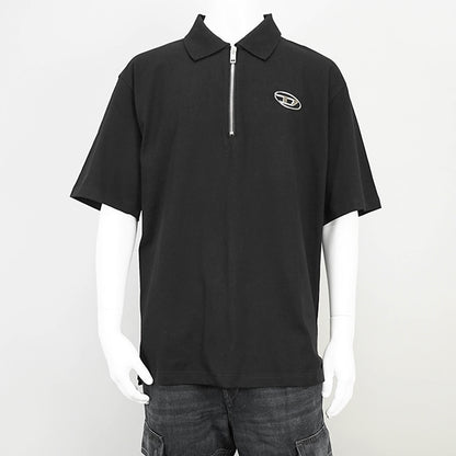 【SUMMER FINAL SALE】 DIESEL メンズ ポロシャツ T VOR OD A11251 0CLBR ブラック 9XX