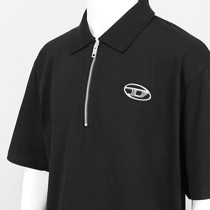 【SUMMER FINAL SALE】 DIESEL メンズ ポロシャツ T VOR OD A11251 0CLBR ブラック 9XX