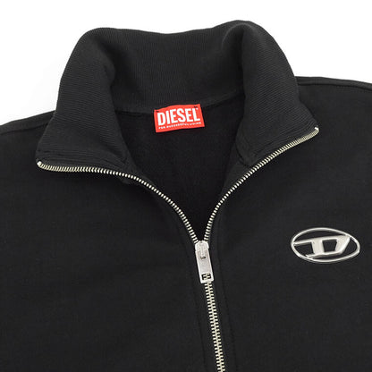 DIESEL メンズ トラックジャケット S GINNI ZIP OD A11439 0IAJH ブラック 9XX