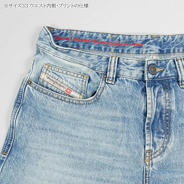 DIESEL メンズ ジーンズ 2001 D MACRO A12821 09I29 ウォッシュブルー 01