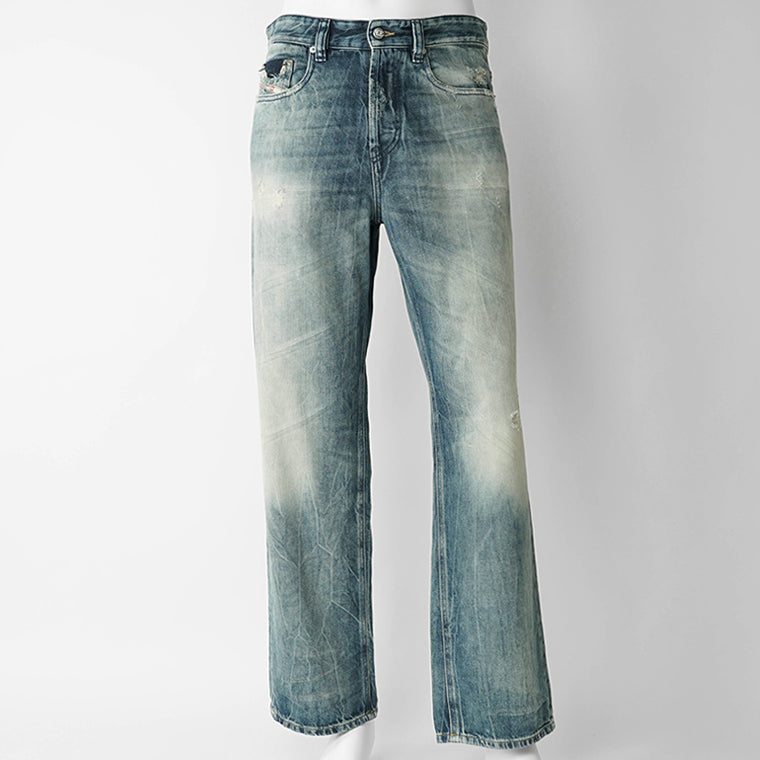 DIESEL メンズ ジーンズ 2001 D MACRO A12821 09N60 ウォッシュブルー 01
