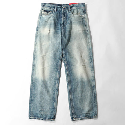 DIESEL メンズ ジーンズ 2001 D MACRO A12821 09N60 ウォッシュブルー 01