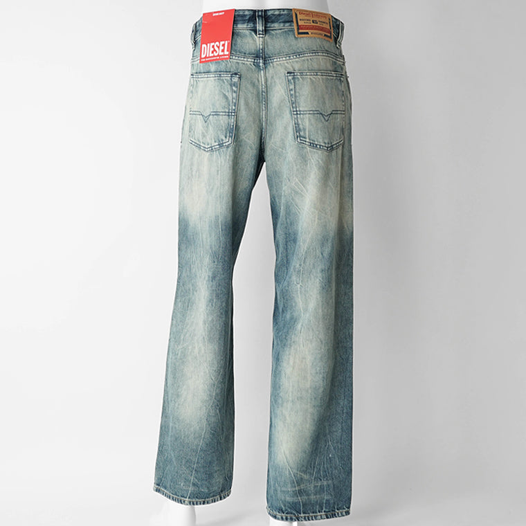 DIESEL メンズ ジーンズ 2001 D MACRO A12821 09N60 ウォッシュブルー 01