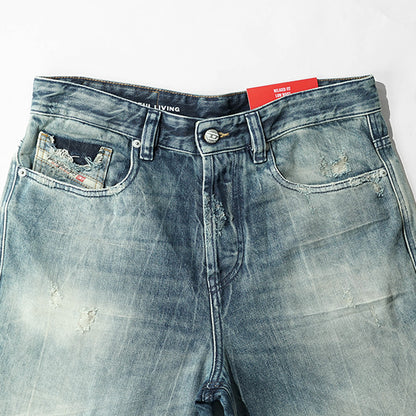 DIESEL メンズ ジーンズ 2001 D MACRO A12821 09N60 ウォッシュブルー 01