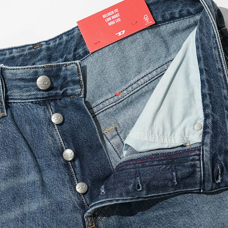 DIESEL メンズ ジーンズ 2001 D MACRO A12821 09P61 ウォッシュブルー 01