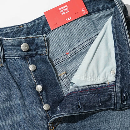 DIESEL メンズ ジーンズ 2001 D MACRO A12821 09P61 ウォッシュブルー 01