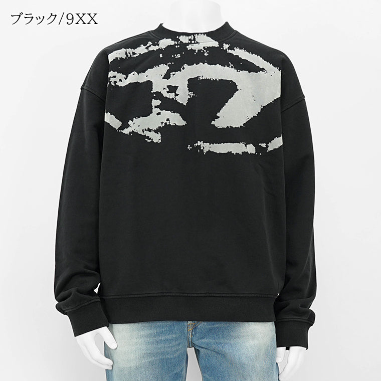 【SUMMER FINAL SALE】 DIESEL メンズ スウェットシャツ S BOXT N5 A13051 0DQAK 2カラー