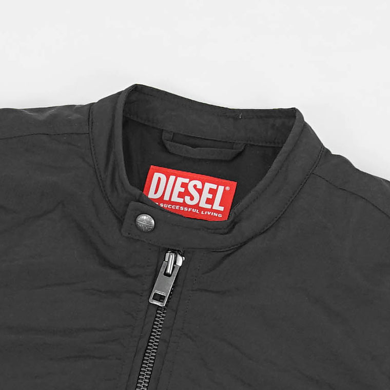 DIESEL メンズ ブルゾン J CARVER PADD A14418 0CBCQ ブラック 9XX