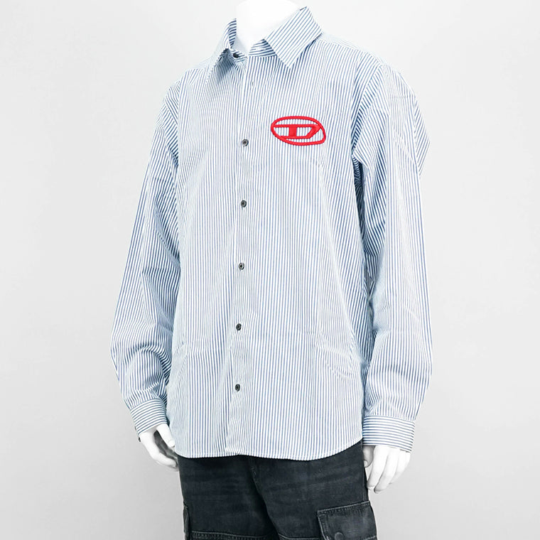 DIESEL メンズ シャツ S SIMPLEY E A14639 0DNAN ブルー系 8EK